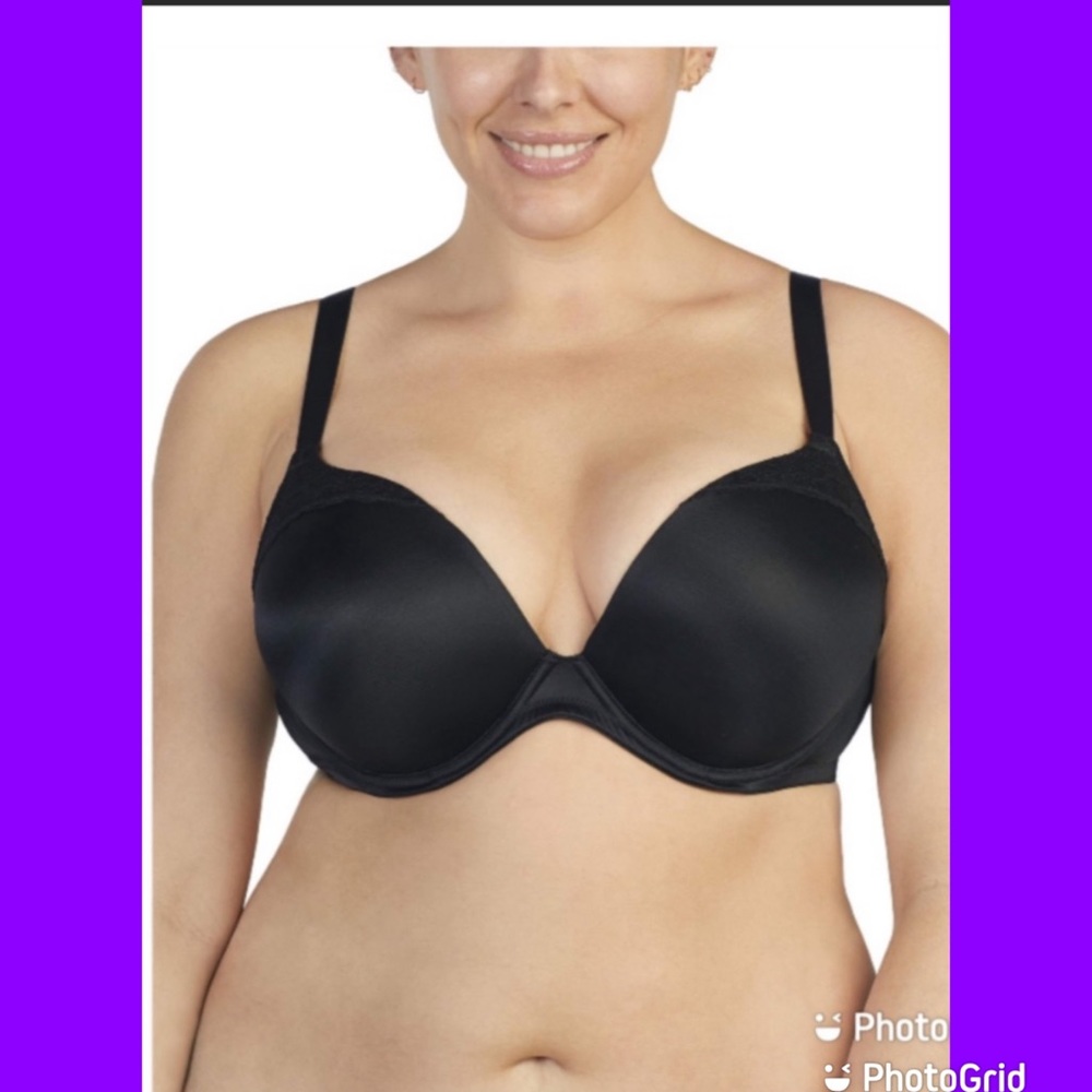 NWOT  Secret treasures plus size plunge bra 46DD